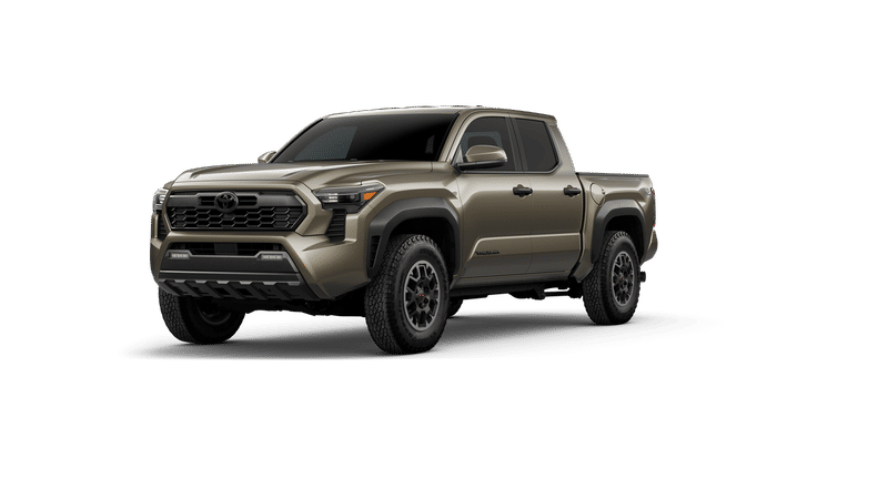 2026 Toyota Tacoma TRD Off-Road in Bronze Oxide — front three-quarter view