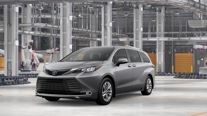 2026 Toyota Sienna Limited — front three-quarter view