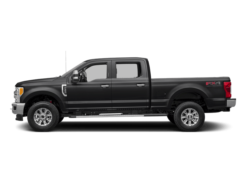 2017 Ford F-350SD XLT in Shadow Black — front three-quarter view