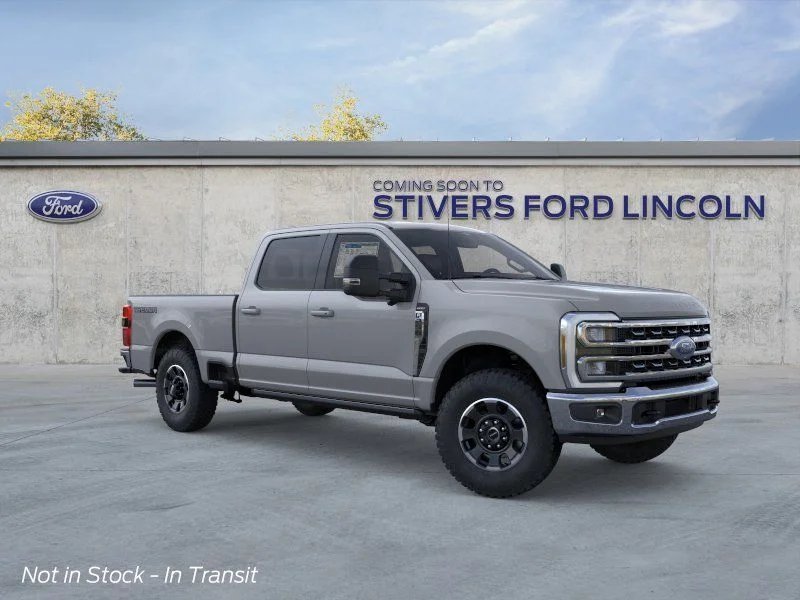 2026 Ford Super Duty F-250 Lariat in Avalanche — front three-quarter view