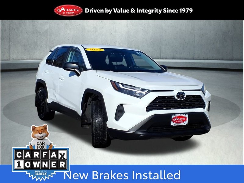 2023 Toyota RAV4 — front three-quarter view