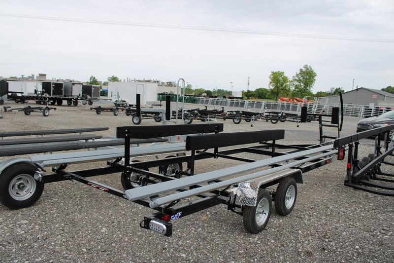 2026 WOLVERINE 20' TANDEM AXLE ALL-STAR #20TABAAAS (EB-1 BRAKES) — front three-quarter view