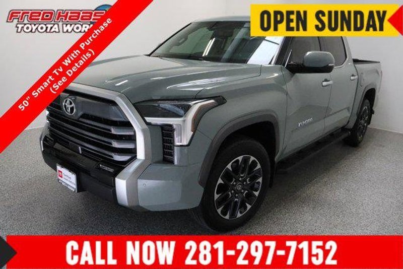 2026 Toyota Tundra 2WD Limited 3.4T in Lunar Rock — front three-quarter view
