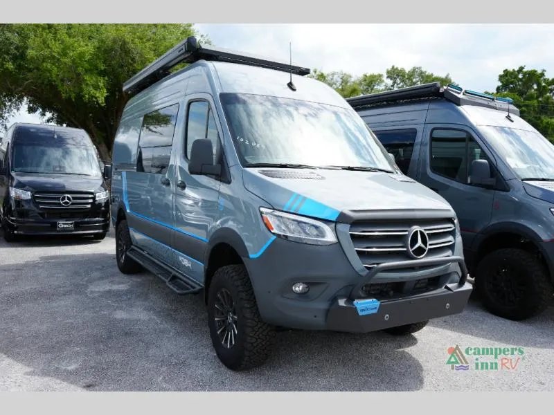 2025 Remote Vans Remote Vans in BLUE GRAY — front three-quarter view