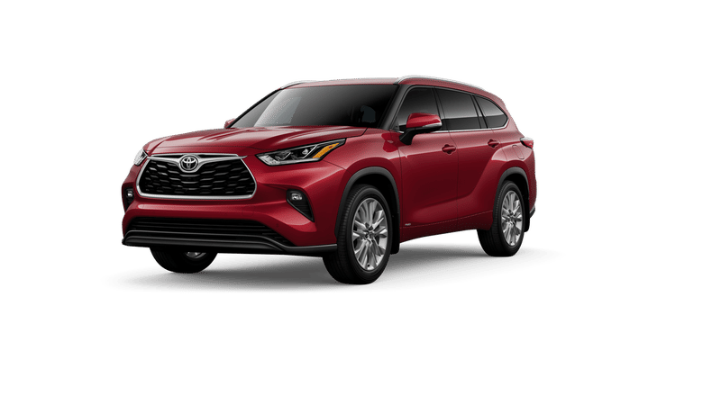 2026 Toyota Highlander Hybrid Limited — front three-quarter view