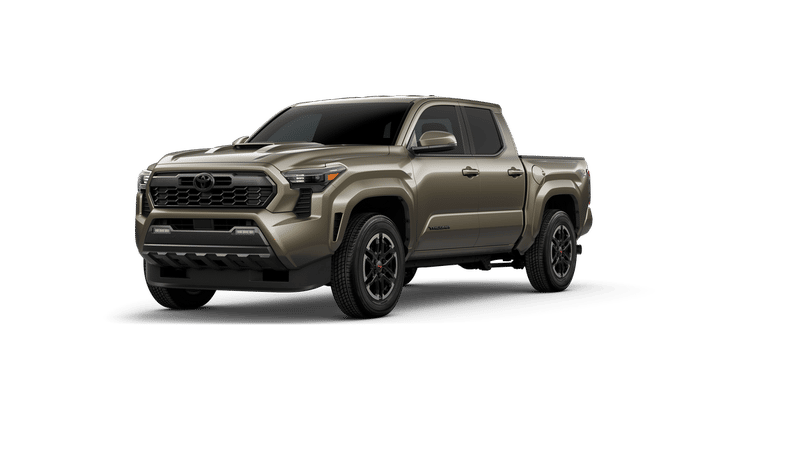 2026 Toyota Tacoma TRD Sport in Bronze Oxide — front three-quarter view