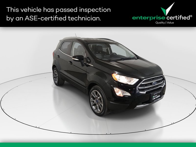 2021 Ford EcoSport Titanium FWD — front three-quarter view
