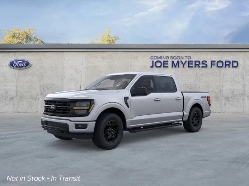2026 Ford F-150 in Iconic Silver — front three-quarter view