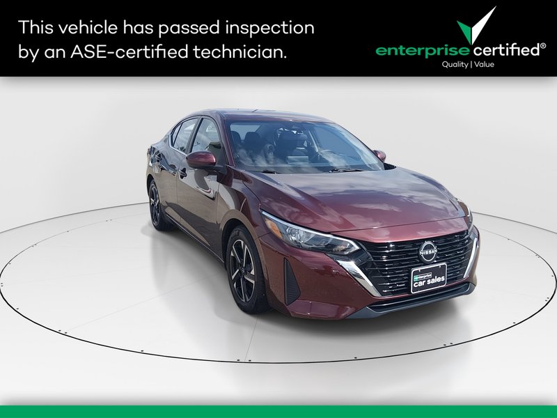 2024 Nissan Sentra SV CVT — front three-quarter view