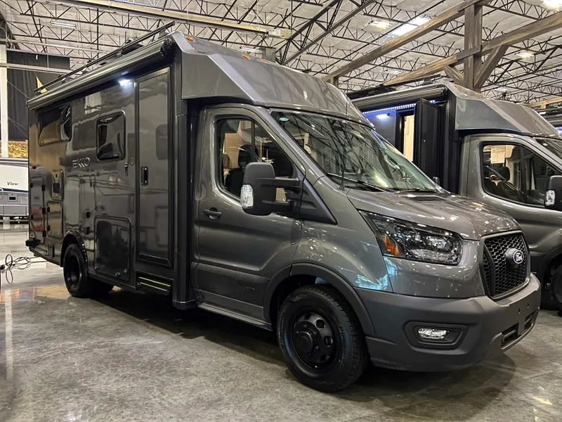 2027 Winnebago EKKO — front three-quarter view