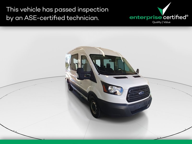 2018 Ford Transit Passenger Wagon T-350 148" Med Roof XL Sliding RH Dr — front three-quarter view