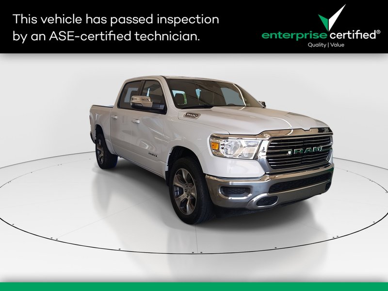 2024 Ram 1500 Laramie 4x2 Crew Cab 5'7" Box — front three-quarter view