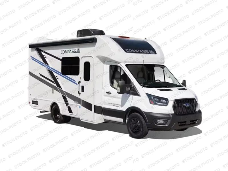 2027 Thor Motor Coach Compass AWD — front three-quarter view