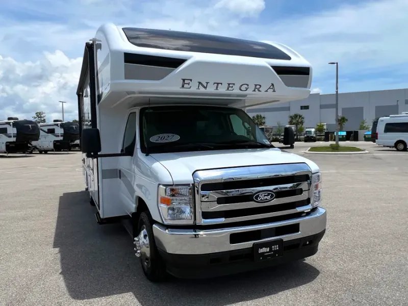 2027 Entegra ODYSSEY — front three-quarter view