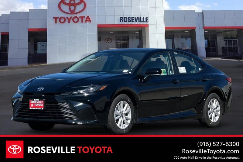 2026 Toyota Camry — front three-quarter view