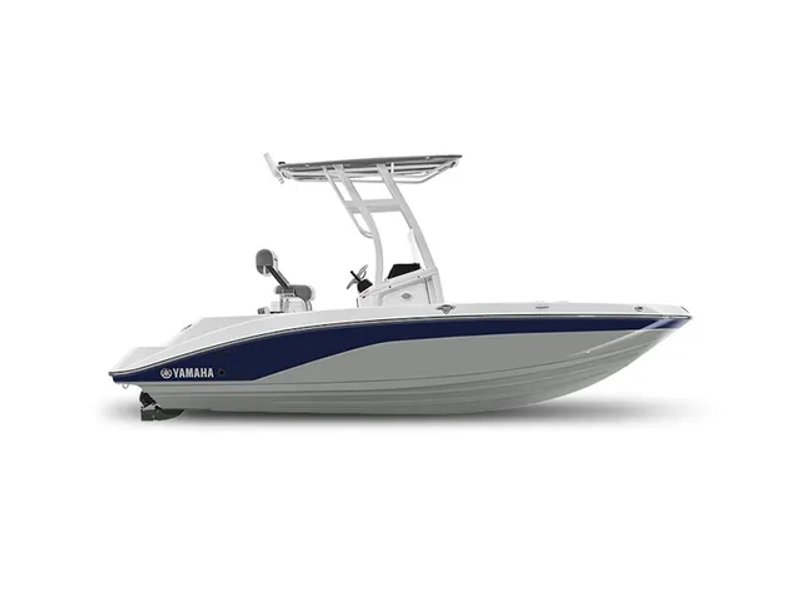2026 Yamaha Boats 195 FSH Sport — front three-quarter view