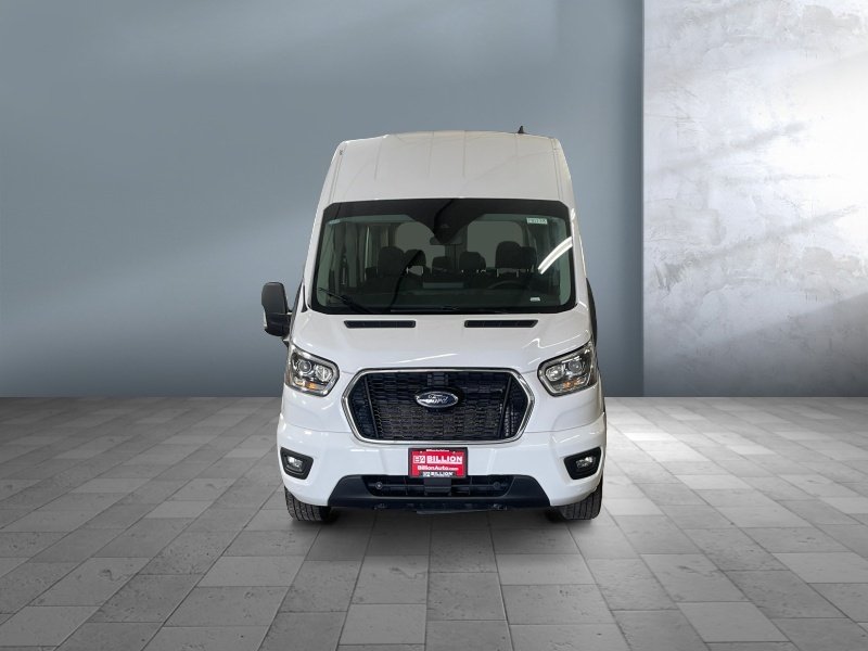 2023 Ford Transit Passenger Wagon — front three-quarter view