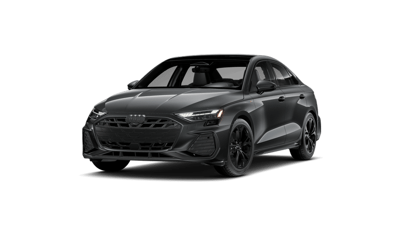 2026 Audi A3 Sedan Audi A3 Sedan — front three-quarter view