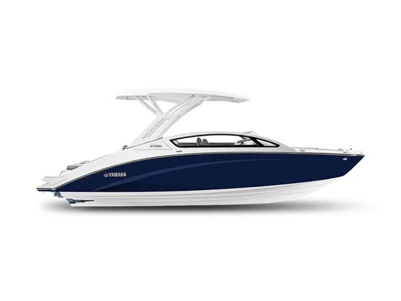 2026 Yamaha Boats 275SD — front three-quarter view