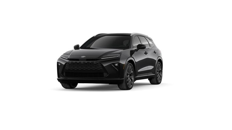 2026 Toyota Crown Signia Limited in Black — front three-quarter view