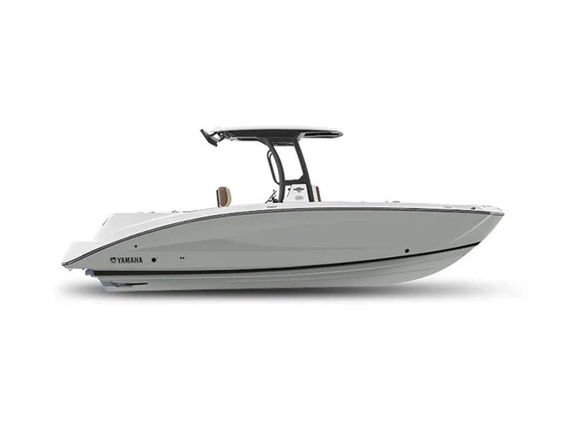 2026 Yamaha Boats 255 FSH Sport H — front three-quarter view