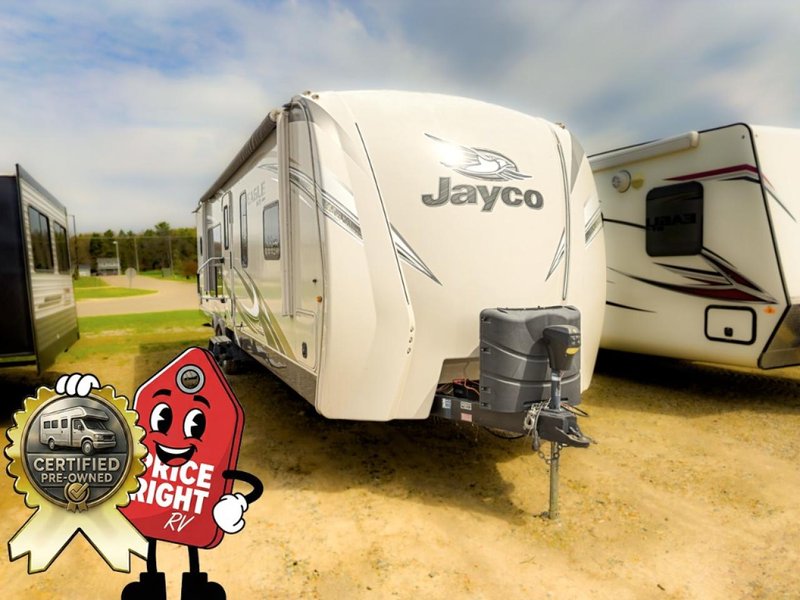 2017 Jayco Eagle HT — front three-quarter view
