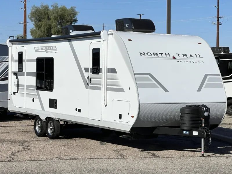 2027 Jayco NORTH TRAIL — front three-quarter view