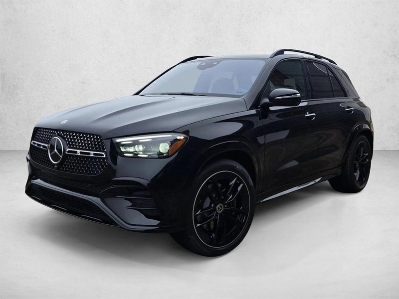 2026 Mercedes-Benz GLE 580 GLE 580 4MATIC ® SUV in Black — front three-quarter view