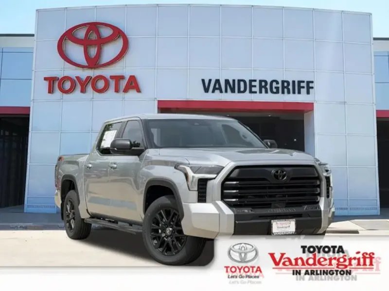 2026 Toyota Tundra N/A in Celestial Silver — front three-quarter view