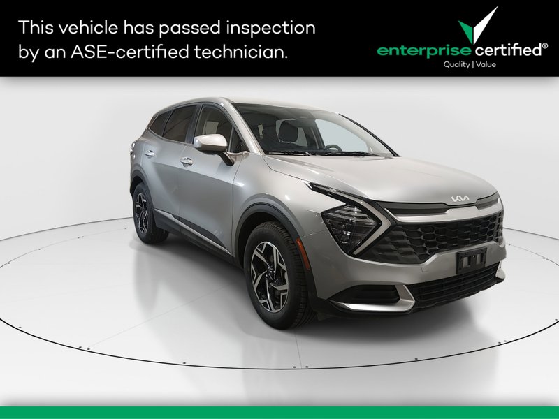 2024 Kia Sportage LX FWD — front three-quarter view