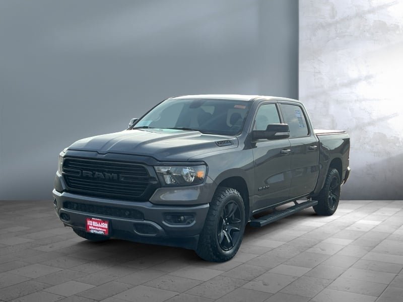 2021 Ram 1500 — front three-quarter view