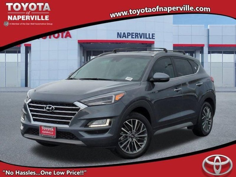 2021 Hyundai Tucson Limited — front three-quarter view