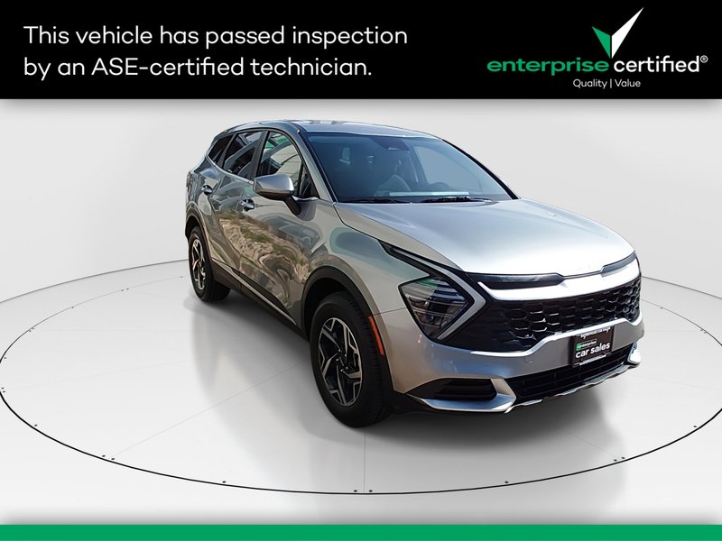2024 Kia Sportage LX AWD — front three-quarter view