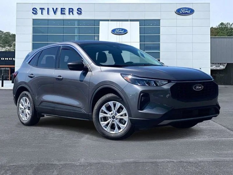2024 Ford Escape Active in Carbonized Gray Metallic — front three-quarter view