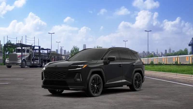 2026 Toyota RAV4 Plug-in Hybrid XSE — front three-quarter view