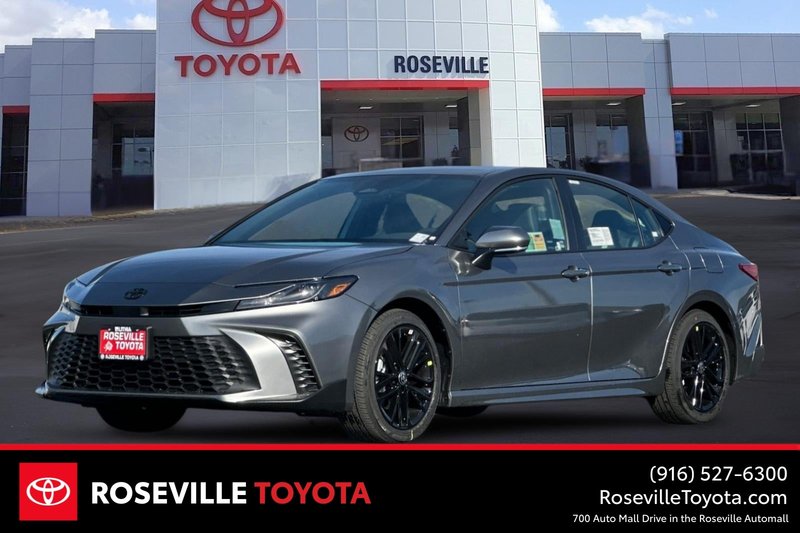 2026 Toyota Camry — front three-quarter view