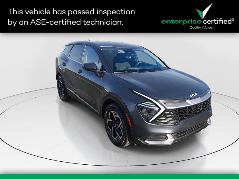 2024 Kia Sportage LX FWD — front three-quarter view