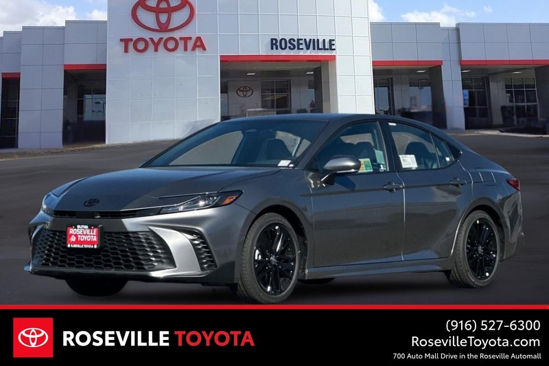 2026 Toyota Camry — front three-quarter view