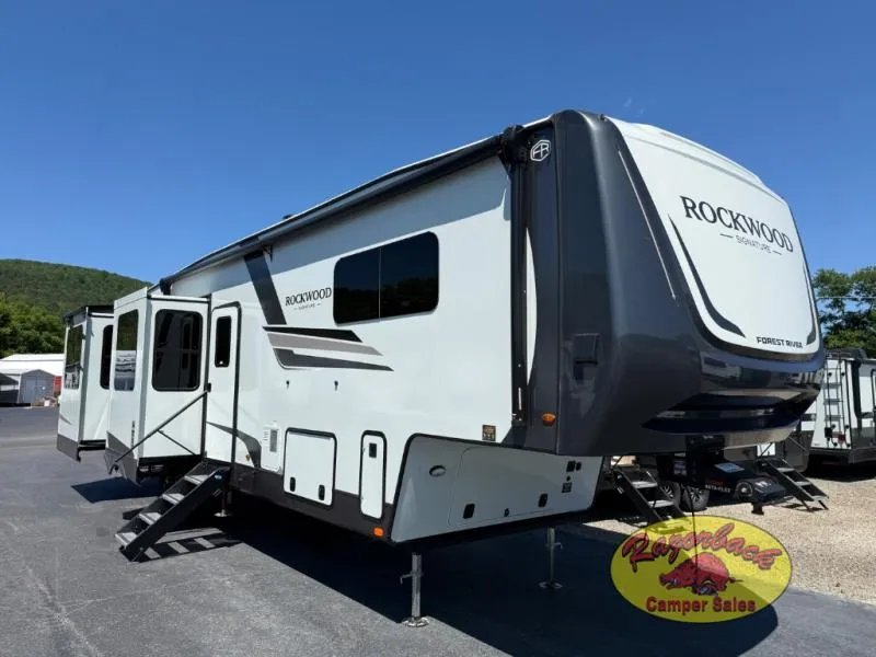 2026 Forest River RV Rockwood Signature — front three-quarter view