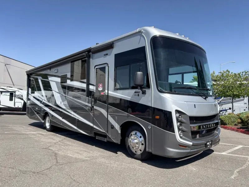 2027 Entegra VISION XL — front three-quarter view