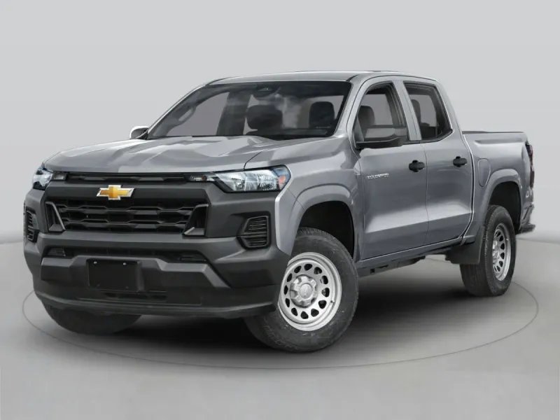 2026 Chevrolet Colorado in Black — front three-quarter view
