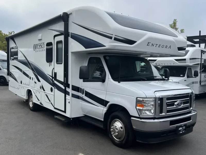 2024 Entegra ODYSSEY — front three-quarter view