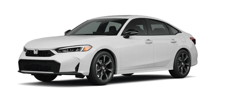2026 Honda Civic Sedan Hybrid N/A — front three-quarter view