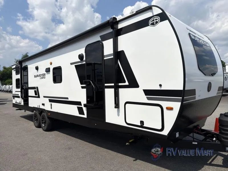 2027 Forest River Surveyor Legend — front three-quarter view