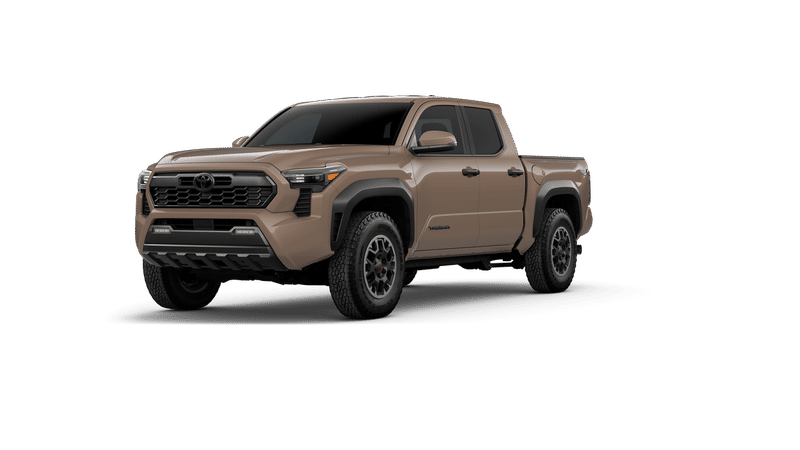 2026 Toyota Tacoma TRD Off-Road in Mudbath — front three-quarter view