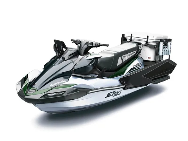 2025 Kawasaki Ultra® 160LX-S Angler — front three-quarter view