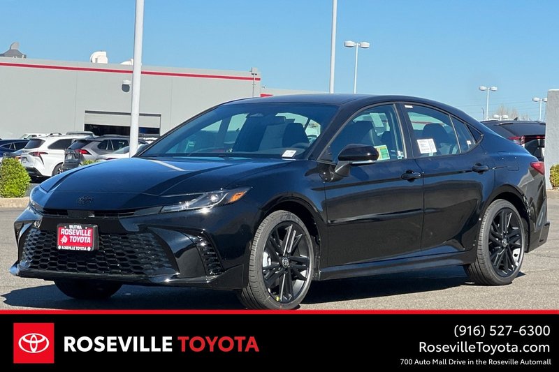 2026 Toyota Camry — front three-quarter view