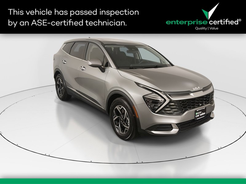 2024 Kia Sportage LX FWD — front three-quarter view