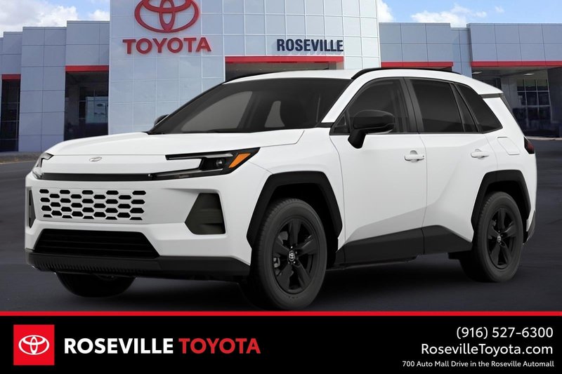 2026 Toyota RAV4 — front three-quarter view