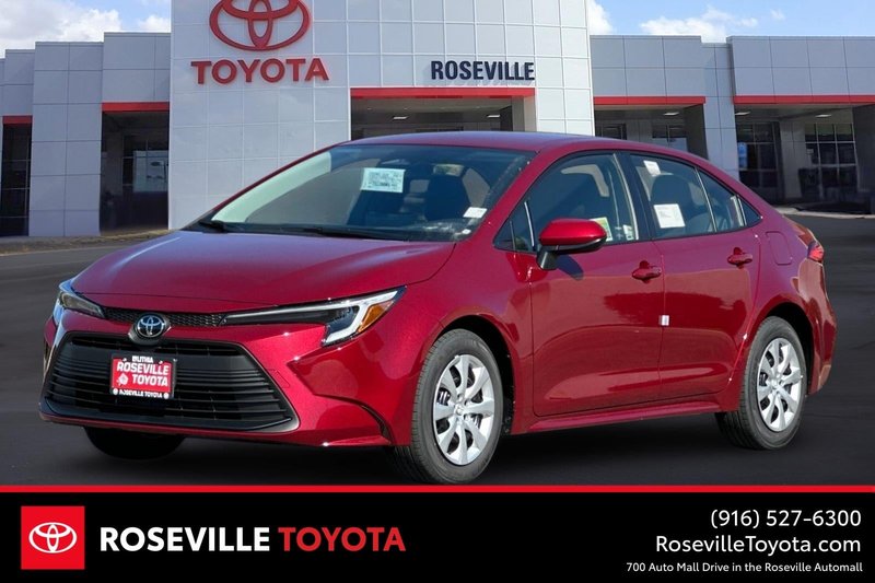 2026 Toyota Corolla Hybrid — front three-quarter view